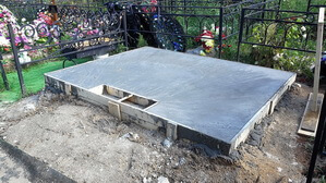 Монолитный бетонный пол